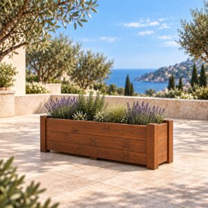 Macetero Florinda 70×28×30 cm - Gardenium
